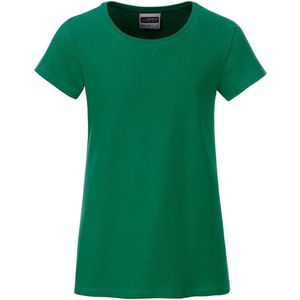 James and Nicholson Meisjes Basic T-Shirt (Iers Groen)