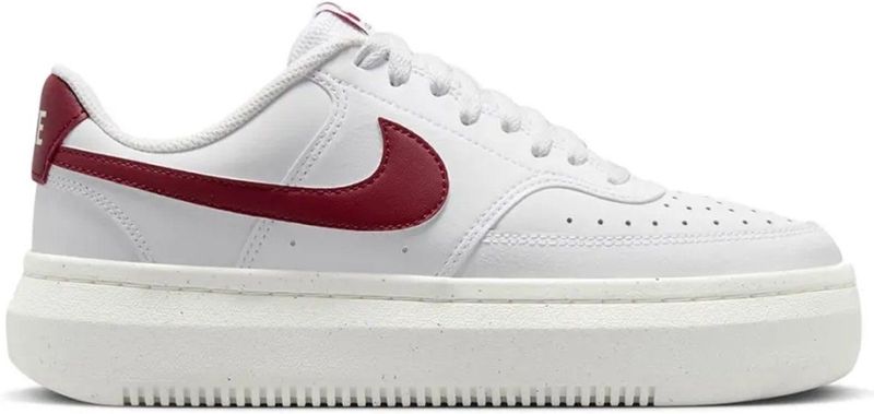 Nike - Court Vision Alta - Sneakers - Wit/Rood