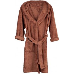 Timboo Badjas kind Hazel Brown 8/10 jaar - Bamboe - Kinderbadjas