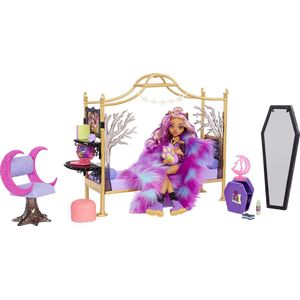 Monster High - Clawdeen Wolf - Slaapkamer - Paars