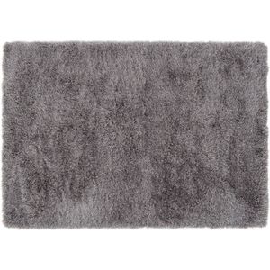 Vercai Rugs Soho Collectie - Hoogpolig Vloerkleed - Shaggy Tapijt voor Woonkamer - Polyester - As Kleurig - 200x290 cm