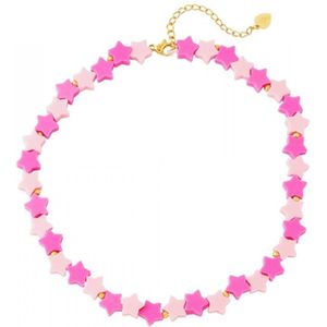 Kinderketting - Kids - Ketting - Roze - Ster