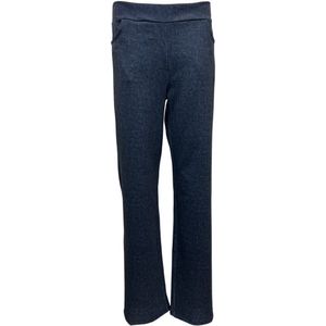 Pink Lady dames broek - BP222 - jeans kleur - elastische tailleband - maat M