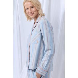 lords x lilies Dames pyjama flanel streep lichtb - maat L