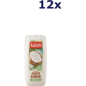 12x Tahiti 315ml showergel coco