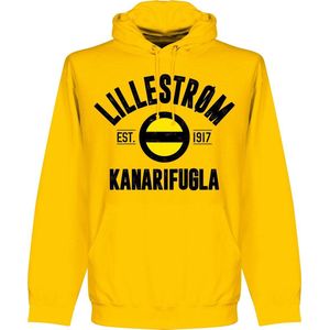 Lillestrom SK Established Hoodie - Geel - M