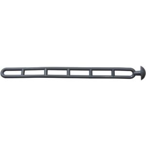 100 stuks Trapspanner pvc met knop 24,5x2 cm 100 st