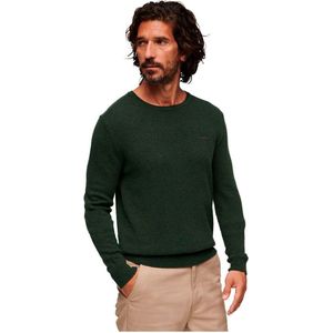 Superdry Essential Slim Fit Ronde Hals Sweater Groen XL Man