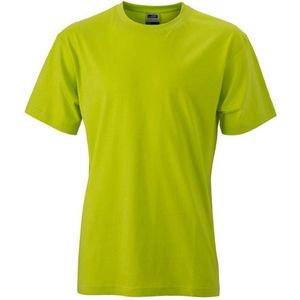 James and Nicholson - Unisex Medium T-Shirt met Ronde Hals (Geel)