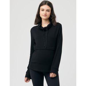 RIPE Zachte gebreide voedingstrui, trui Holly zwartXL