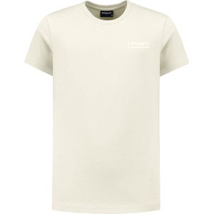 Ballin Amsterdam - Jongens Regular fit T-shirts Crewneck SS - Sand - Maat 12