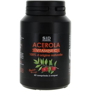 S.I.D Nutrition Acerola Vitamine C 60 Tabletten