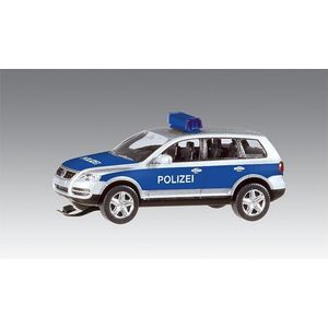 Faller - VW Touareg Politie (WIKING) - modelbouwsets, hobbybouwspeelgoed voor kinderen, modelverf en accessoires