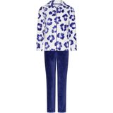 Rebelle - Star Animal - Fleece Huispak - Donkerblauw/Wit - Tweedelig