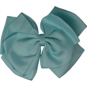 Jessidress®  Grote Haar clips Meisjes Haar strik Haar clip Elegante Haarclips van 20 cm - Groen