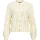 OBJECT Gebreid vest 'OBJDEBBIE'  beige