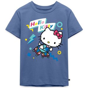 Hello Kitty Jaren 90 Stijlen Met Rolschaatsen Premium T Shirt Kinderen