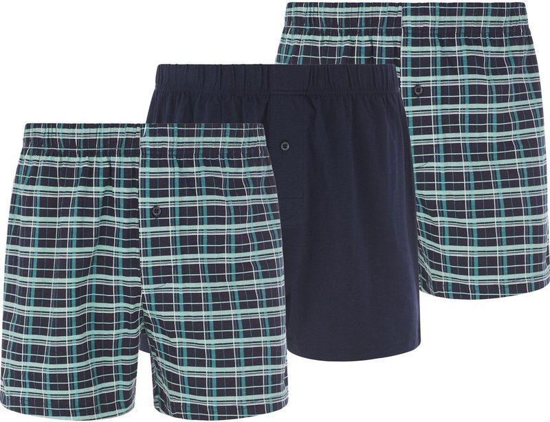 Jan Vanderstorm - LUFRIED - Boxershorts - Donkerblauw - Set van 3