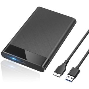 Externe Harde Schijf Behuizing 2,5 inch - USB 3.0, UASP Ondersteund voor SSD en HDD