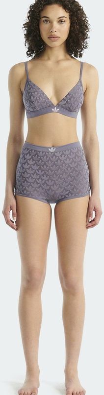 ADIDAS ORIGINALS Broekje ' Microterrot Signature Pattern '  violetblauw