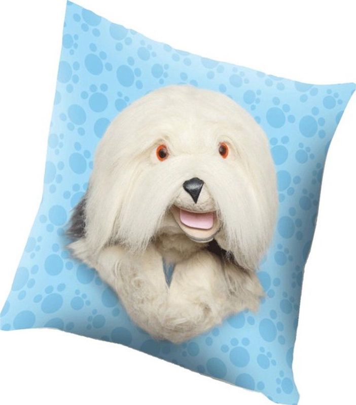 Sierkussen - Grijs - Polyester