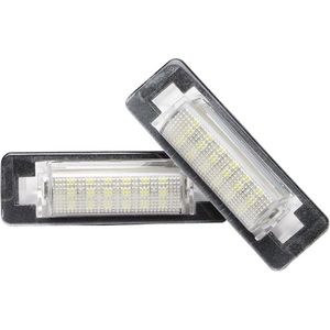 Kentekenverlichting LED Geschikt voor Mercedes W202 C-Klasse W210 E-Klasse