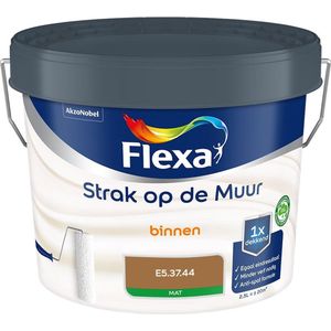 Flexa - Strak op de Muur Binnen Muurverf Mat - E5.37.44 - Mengverf - 2.5 Liter