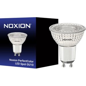 Noxion PerfectColor LED Spot GU10 PAR16 4W 345lm 36D - 930 Warm Wit | Beste Kleurweergave - Dimbaar - Vervangt 50W.