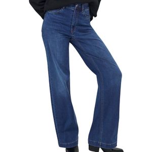 Only - Madison Royal High Waist Wide Jeans - Donkerblauw - Dames
