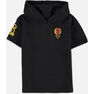 Marvel Spider-Man - 1962 New York Kinder hoodie/trui - Kids 146/152 - Zwart