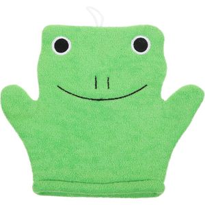 Zeynomax - Badwanten Kikkervorm Exfoliërend Loofah Pads - Douche Badhandschoenen voor Scrubben - Voor Mannen Vrouwen Kinderen - Massage en Spa Gebruik - Body Wash Tool met Terug Scrubber - Geschikt voor Volwassenen.