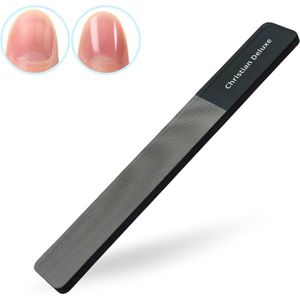 Christian Deluxe® Professionele Nano Glazen Nagelvijl - Nagelverzorging - Glasvijl - Nagelvijl - Transparant - Met Gratis Hoesje