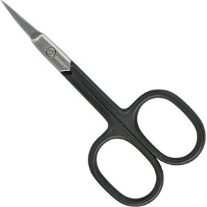 Homey's nagelschaar - 9cm - gebogen extra spitse punt - RVS - satin
