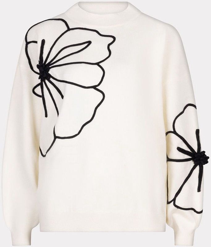 Sweater - Tape Flower Patch