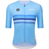 Santini UCI World Champion Jersey Fietsshirt (blauw)
