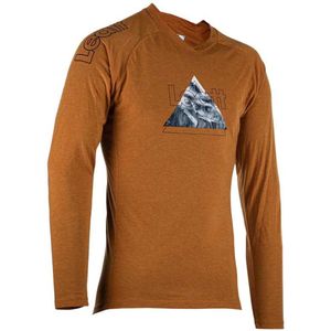 Leatt Gravity 2.0 Langarm Enduro Trui Bruin XL Man