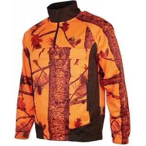 Treeland Polarsan Half Rits Sweatshirt Oranje 4XL