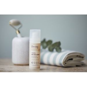 Derma Eco Nachtcrème + Anti-aging Serum - 2-delige set - Hypoallergeen - Veganistisch - Verjongende huidverzorging