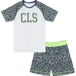 PYJAMA SET - GREEN LEOPARD SS20