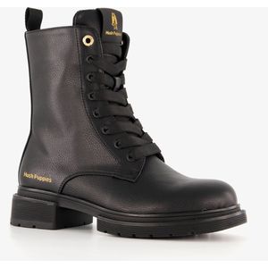 Hush Puppies - Veterboots - Zwart - Enkellaarsjes