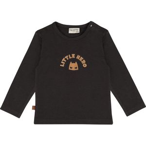 Frogs and Dogs - Little Hero Baby Shirt Hero | Raven - Katoen - Maat 86