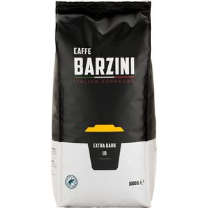 Barzini Extra Dark Koffiebonen - Rainforest Alliance - Sterke koffiebonen - Italiaanse koffie - Extra Dark koffie - 1000gr koffiebonen