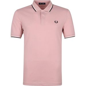 Fred Perry - Polo M3600 Roze - Slim-fit - Heren Poloshirt Maat XS