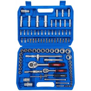 94-delig Gereedschapset: Dop- en Sleutelset voor Auto & Werkplaats