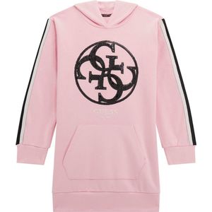 Guess Girls Logo Jurk Roze - Maat 176