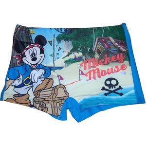 Mickey Mouse zwembroek - zwemboxer Mickey Mouse - blauw - maat 98
