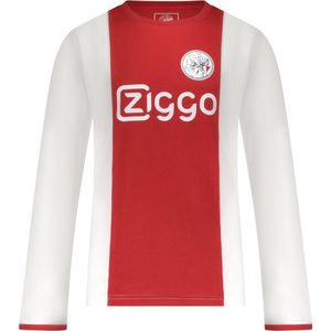 Ajax Pyjama Oud Logo Wit Rood Wit 116 - Ajax Slaapkamer - Ajax Nachtkleding -