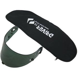 Vizier Tas voor Motorhelmen - Bescherming en Opbergruimte in Zwart