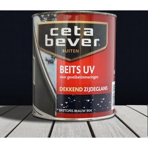Cetabever Dekkende Buitenbeits - 0,75 liter - Bretons Blauw