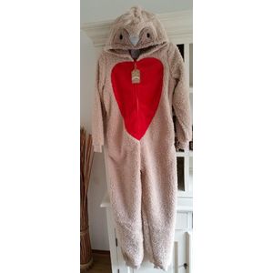 Onesie Uil hooded fluffy series